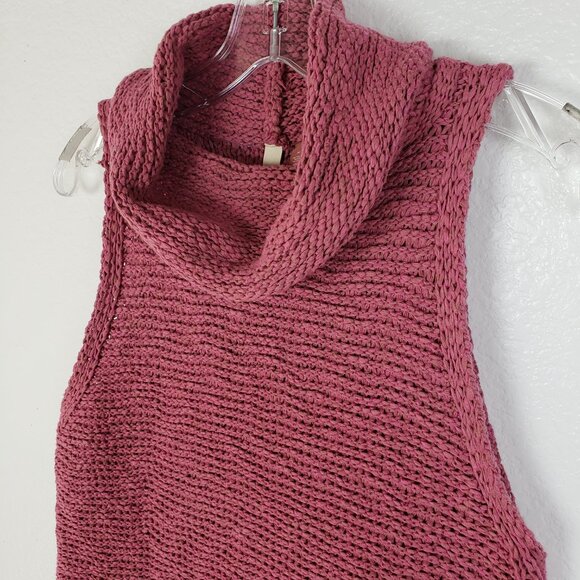 Anthropologie Pink Textured Sleeveless Top - Picture 5 of 13